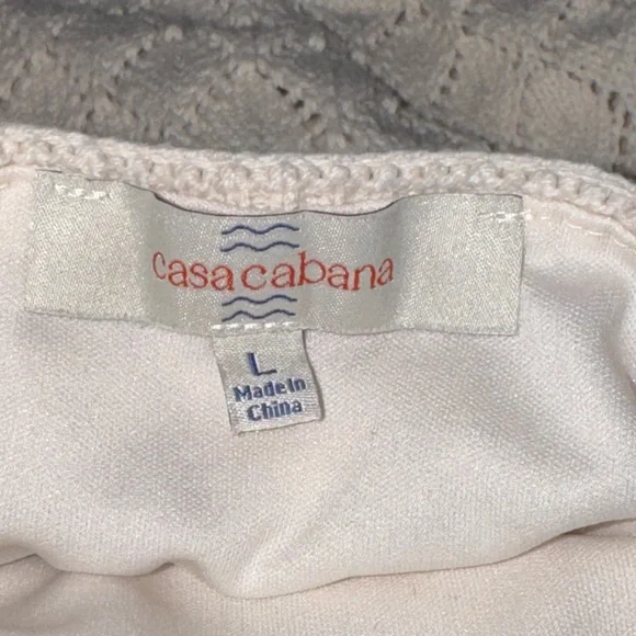 Casa Cabana Knitted Dress Hollow Out V Neck Sleeveless Midi Dresses - Picture 4 of 7